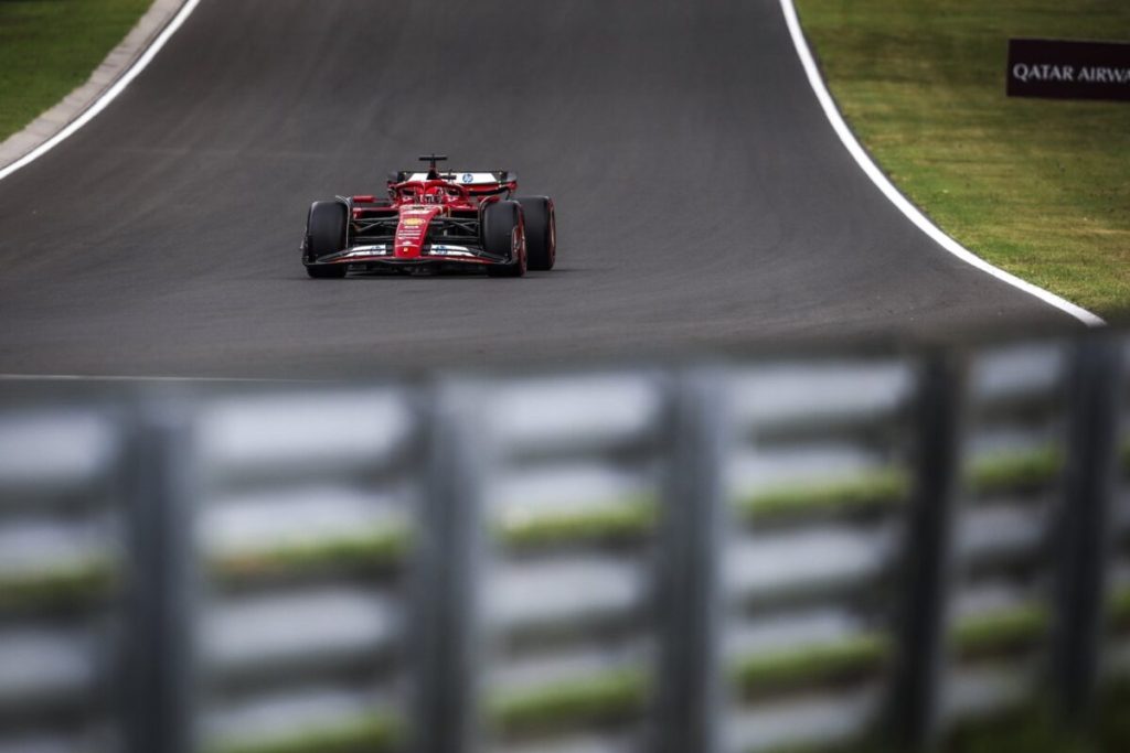 Ferrari admite que “no tenía previsto” llevar mejoras a Hungría: “Empujamos como nunca”