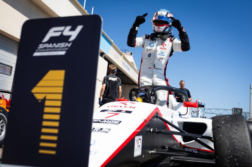Gladysz e Al Azhari conquistam provas na rodada tripla da F4 Espanhola em Aragão