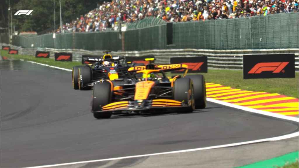 McLaren dice que la salida de Norris le “costó” en Bélgica y alaba el pilotaje de Russell