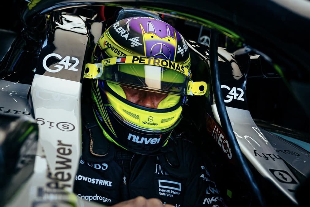 Hamilton se queja del “ridículo calor” del auto en Monza: “Como estar sentado en un sauna”