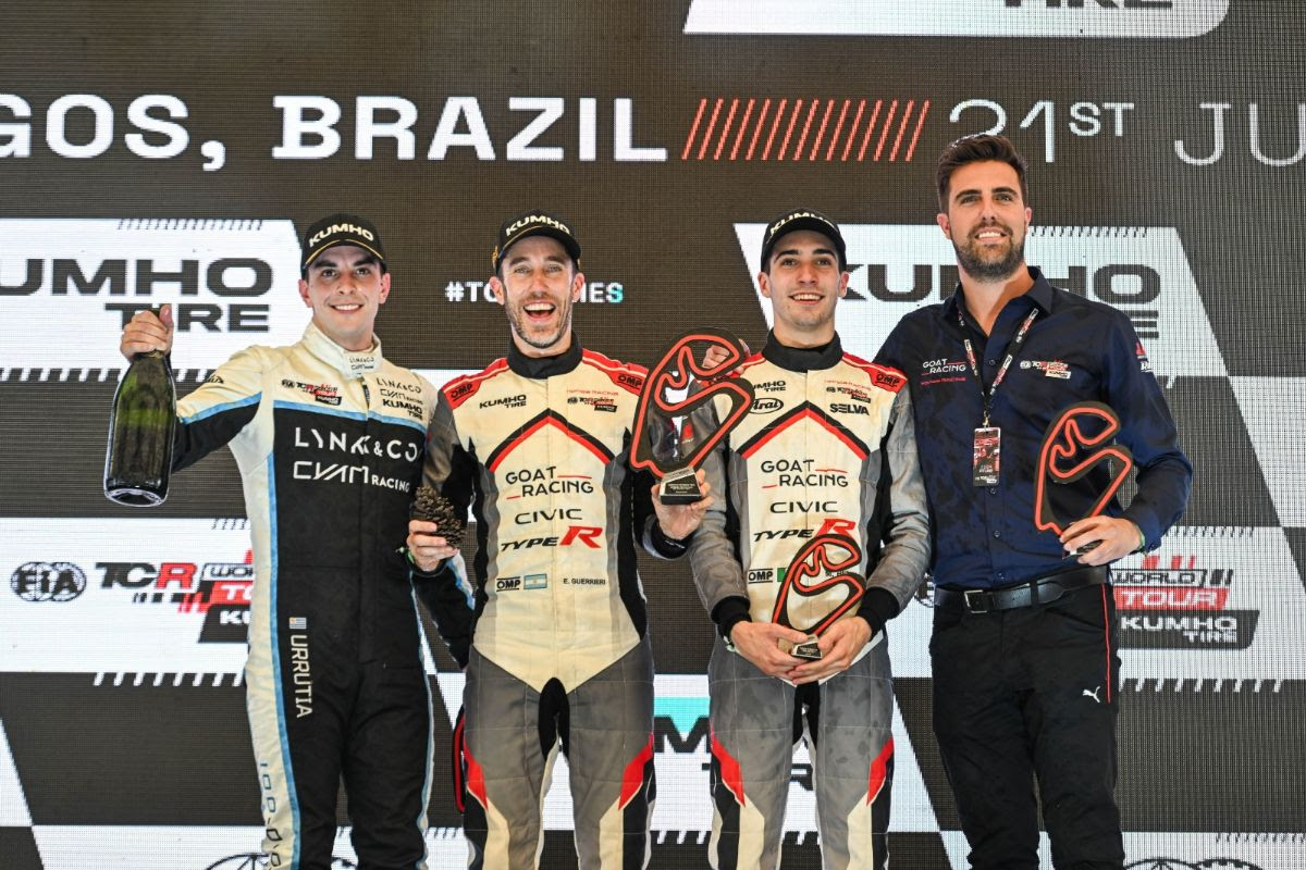 Guerrieri y Michelisz vencen en fecha de TCR World Tour en Interlagos