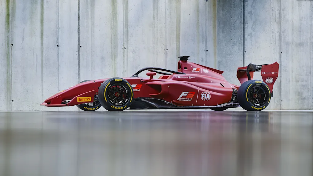 Fórmula 3 presenta el coche para el periodo 2025-2027 con chasis Dallara optimizado