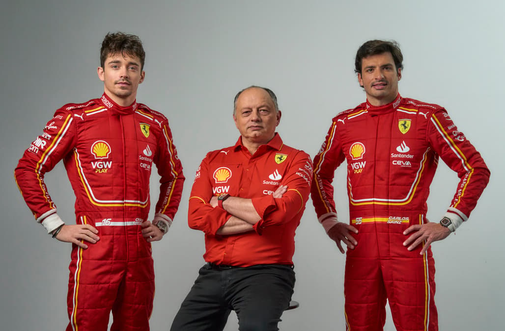 Ferrari cita “altibajos” en el rendimiento: “Coche difícil de conducir” para Leclerc y Sainz