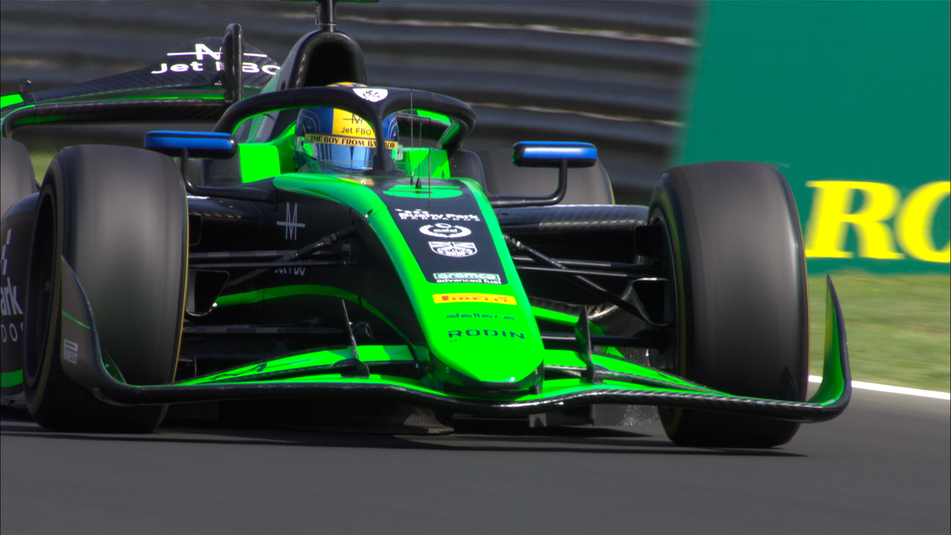 Maloney lidera único entrenamiento de la Fórmula 2 en Monza; Duerksen es 7°