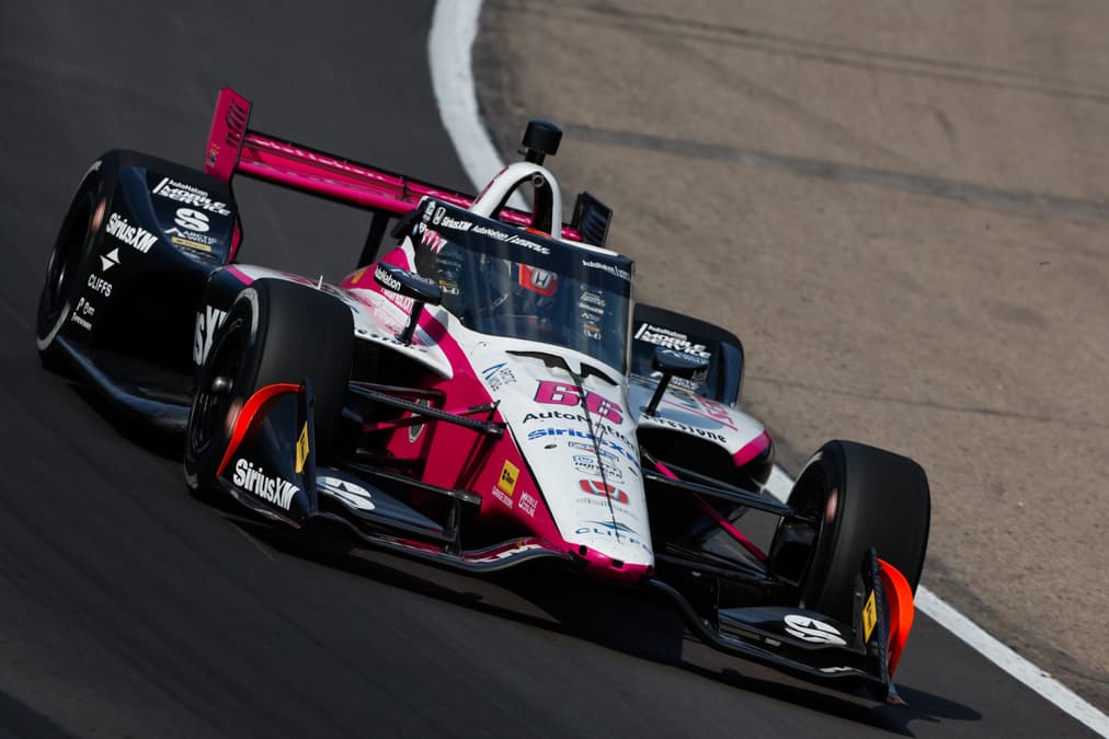 Malukas comanda entrenamiento de IndyCar en Gateway; Palou, 5° y O’Ward, 11°