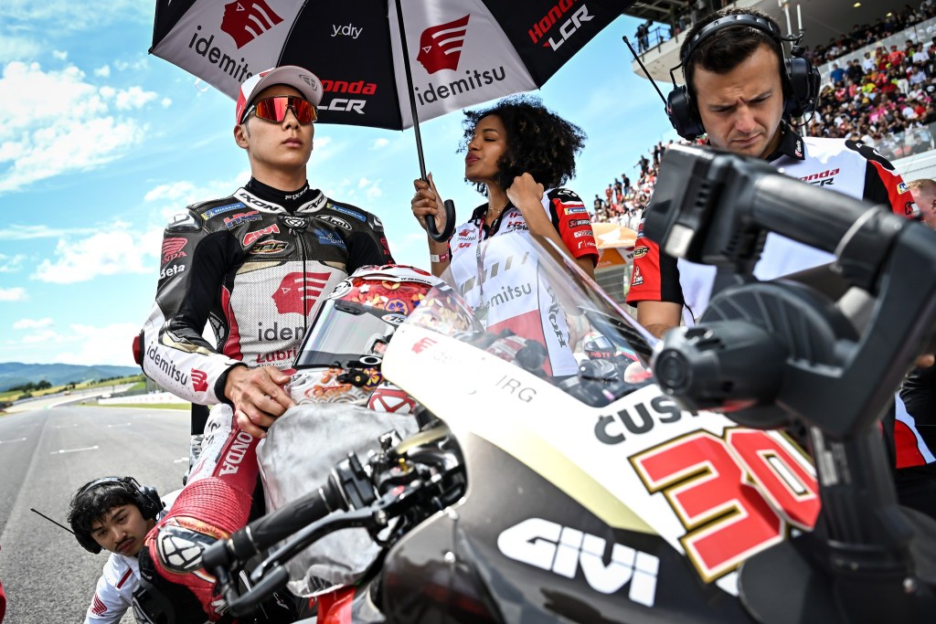 Honda ve «falta de suerte» y deja la puerta abierta a mantener a Nakagami en MotoGP