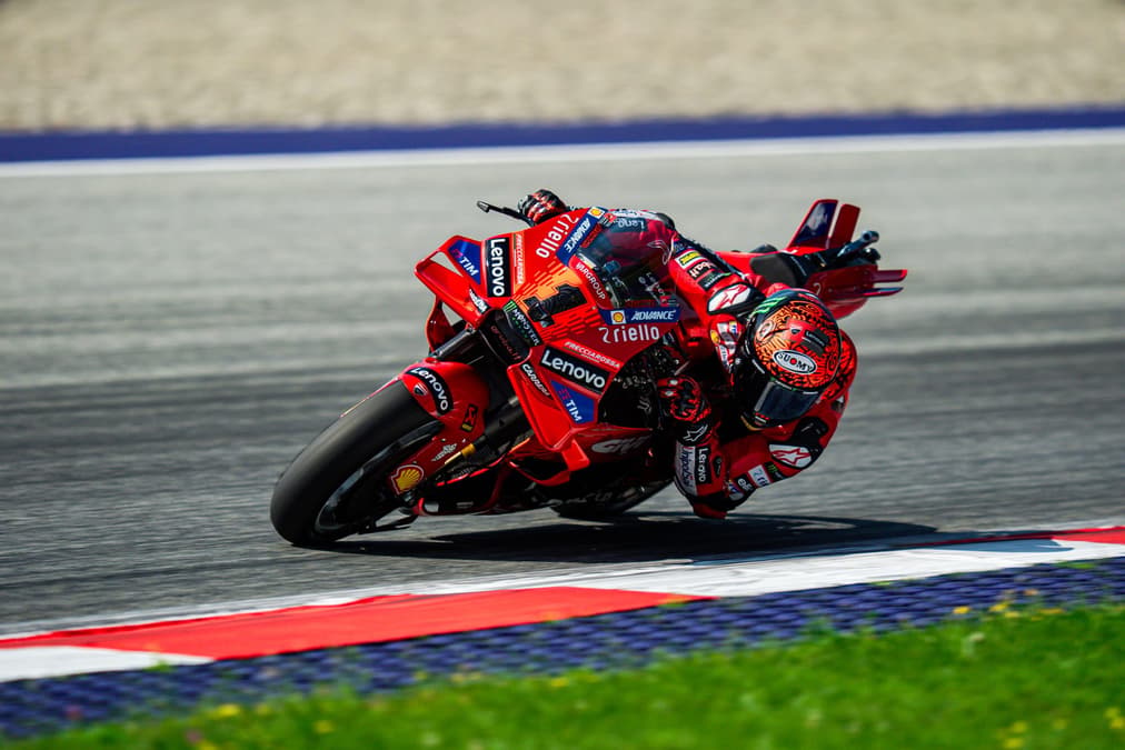 Bagnaia repite dominio y gana el GP de Austria de MotoGP; Martín, 2º y Marc Márquez, 4º