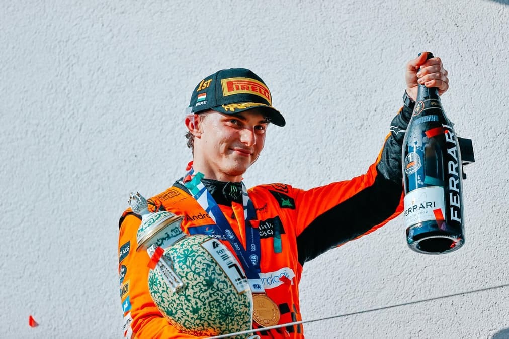 Piastri revela su victoria en Hungría con una fractura costal descubierta en Silverstone
