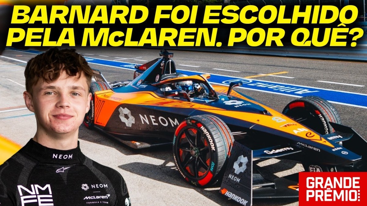 Por que McLaren optou pelo novato Taylor Barnard na Fórmula E?