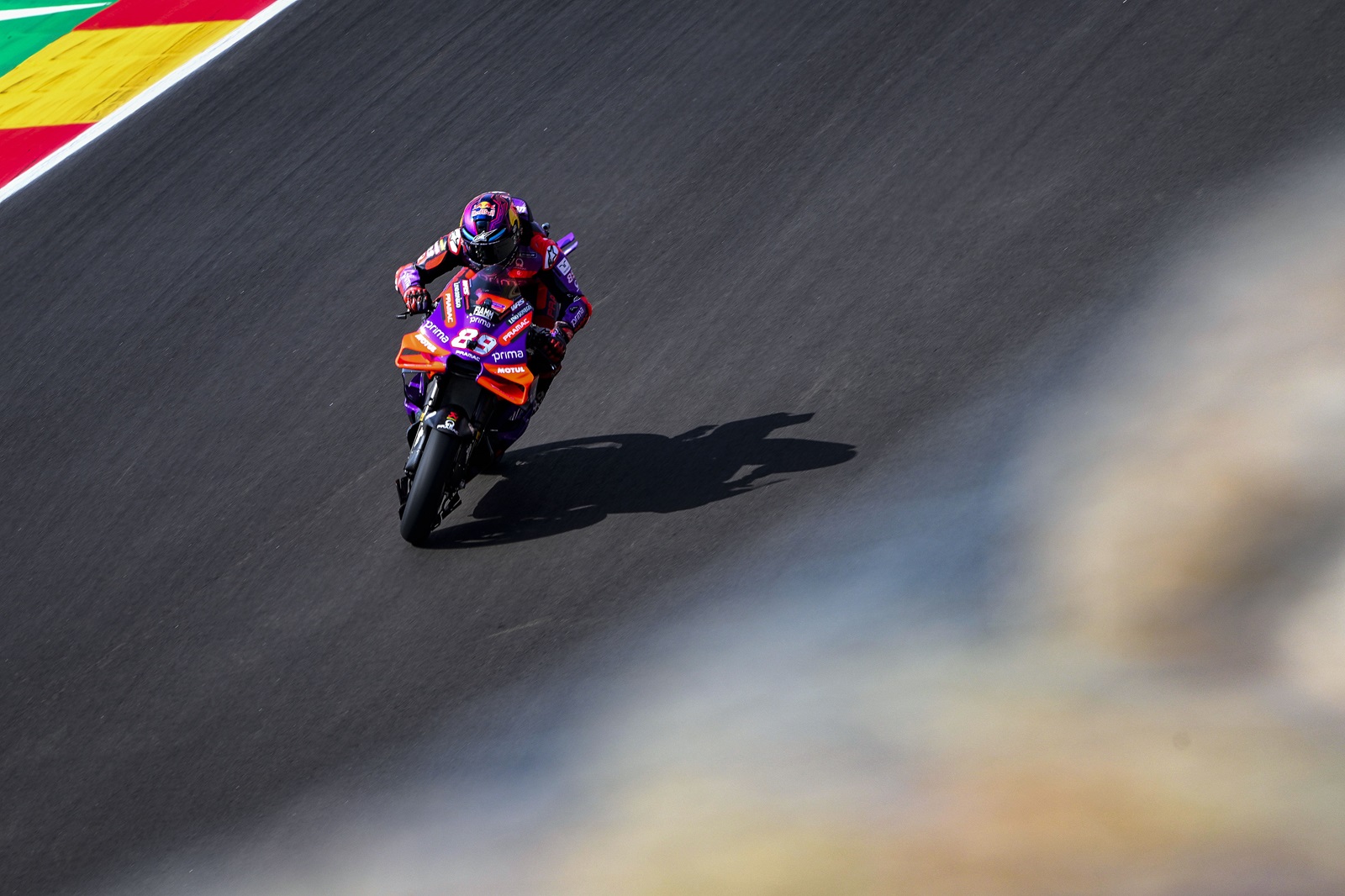 Martín diz que “foi difícil ficar concentrado” após acidente de Bagnaia em Aragão