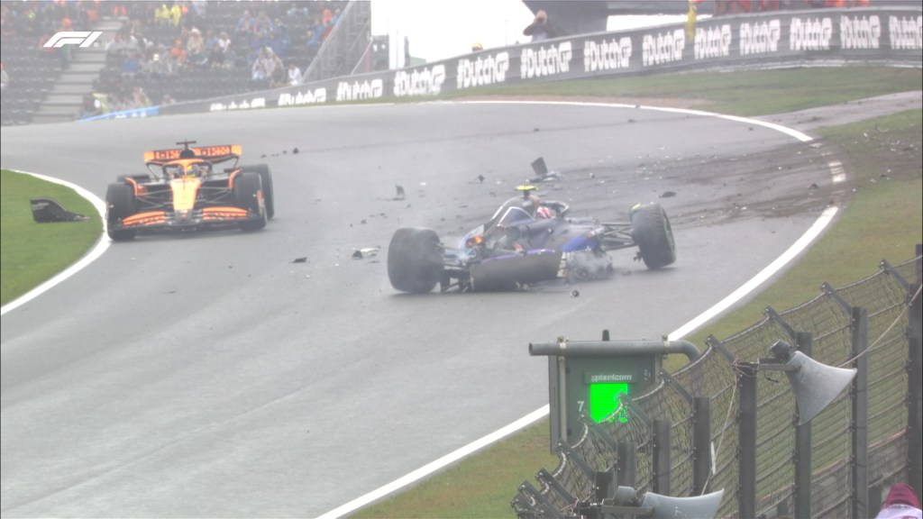 Williams salva chasis, pero enumera daños en el auto de Sargeant por choque en Zandvoort