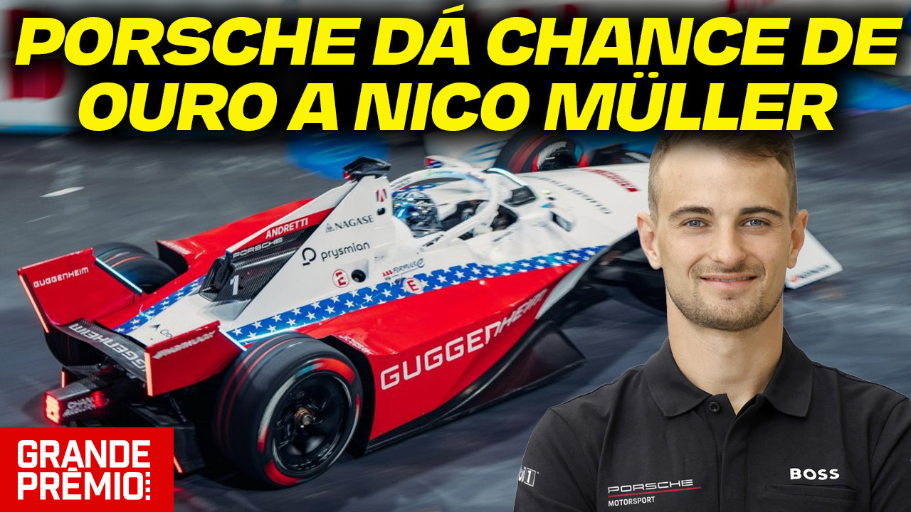 Müller pega elevador e recebe chance de ouro para mostrar do que é feito na Porsche
