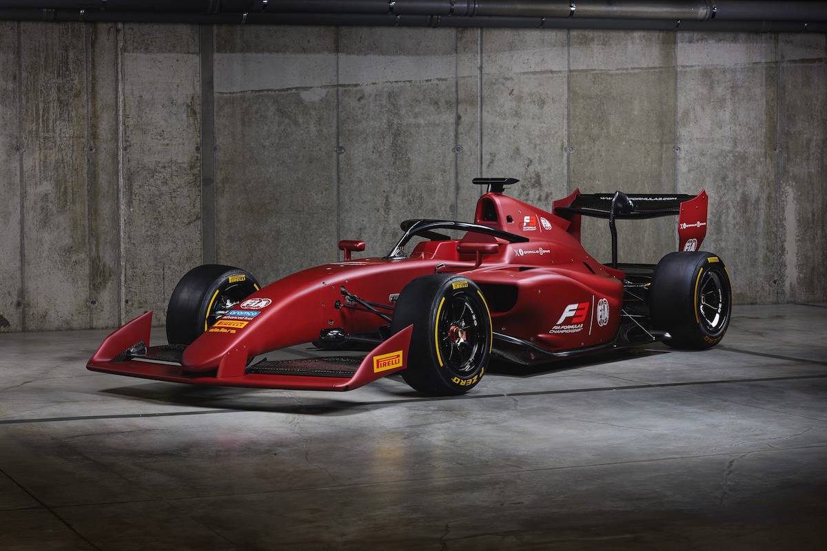 Fórmula 3 apresenta carro para triênio 2025/2027 com chassi Dallara otimizado