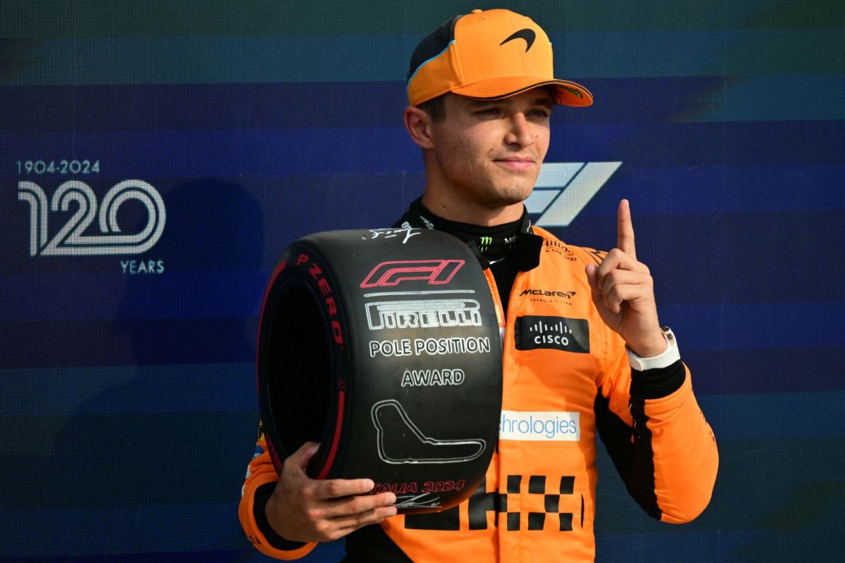 Norris entra para top-50 dos recordistas de poles da F1 depois do GP da Itália