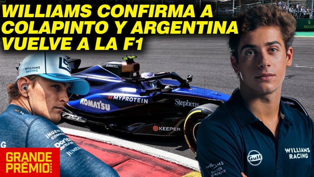 VideoGP: Williams confirma a Colapinto y Argentina vuelve a la Fórmula 1