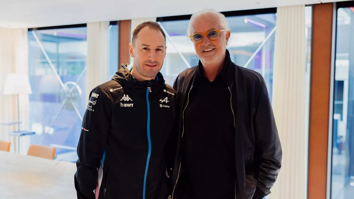 Briatore dice que “el piloto no hace ninguna diferencia” en Alpine: “Lo hará en 2026”