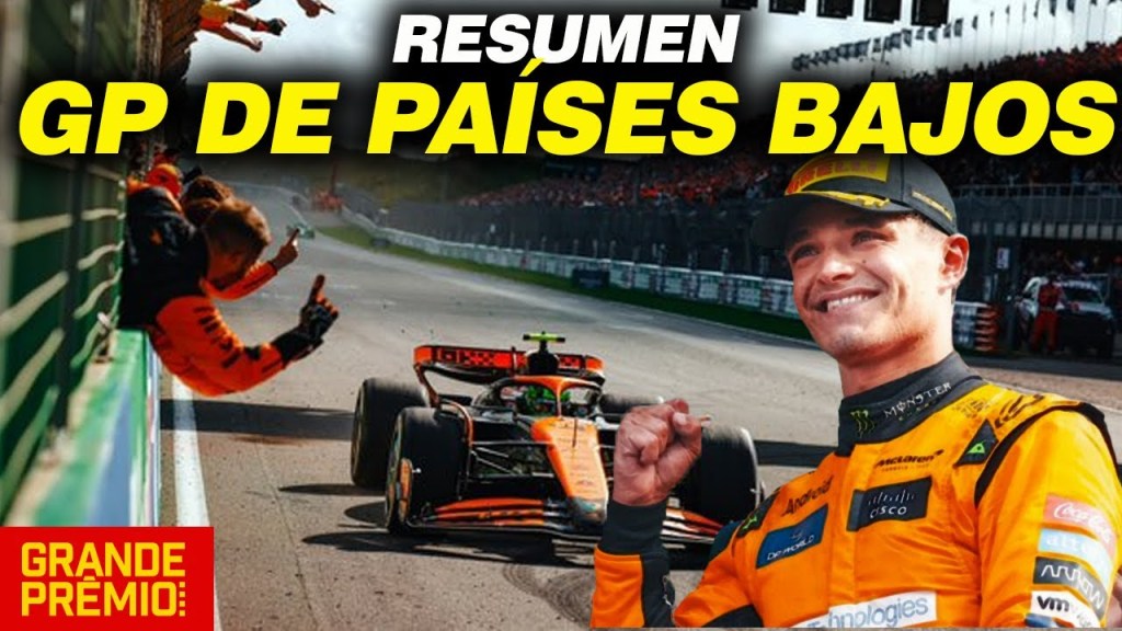 Norris domina en Países Bajos y se acerca al umbral de inquietar a Verstappen