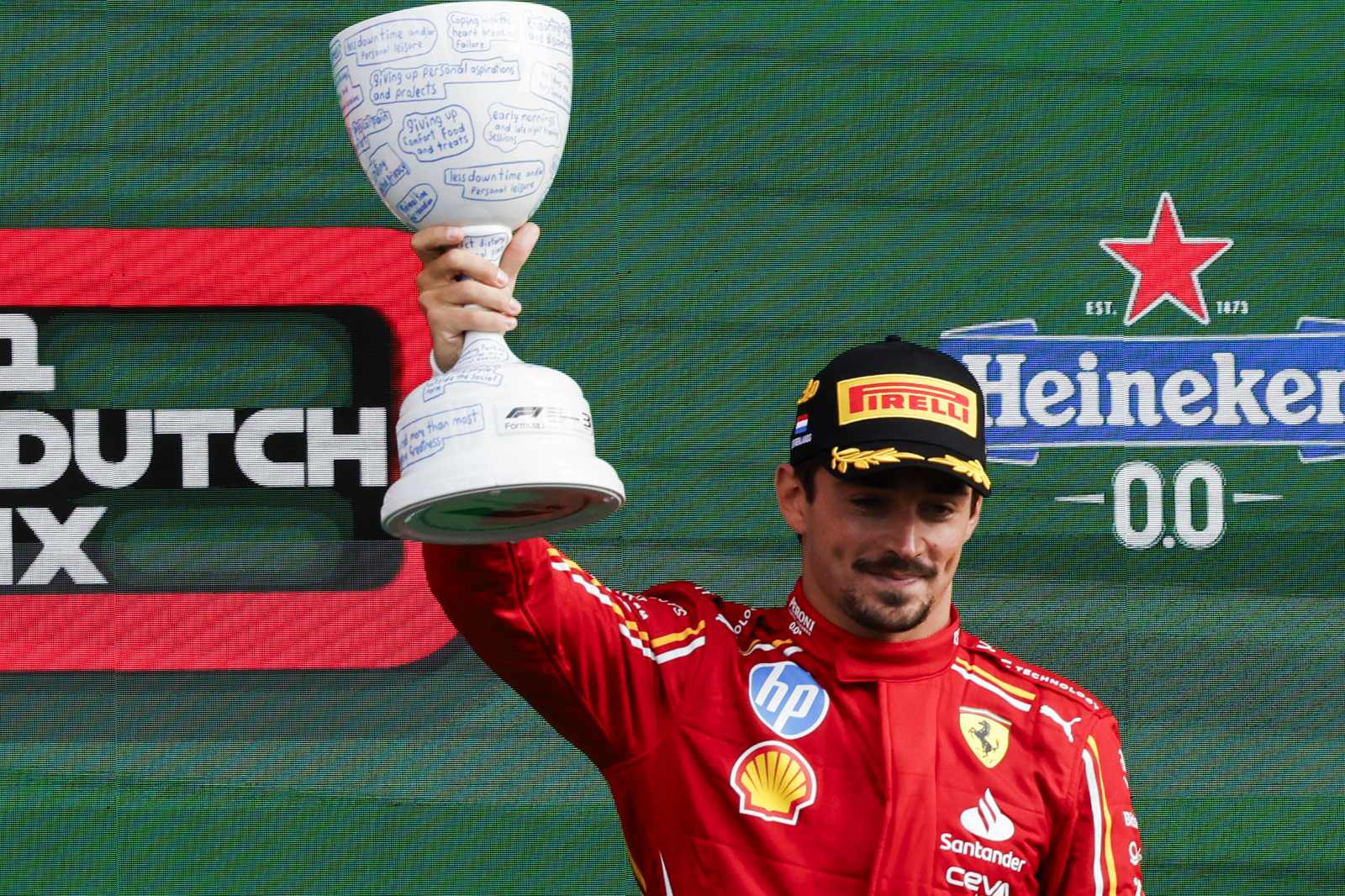 Leclerc diz que Ferrari “precisa entender o que deu certo” em Zandvoort e pede frequência