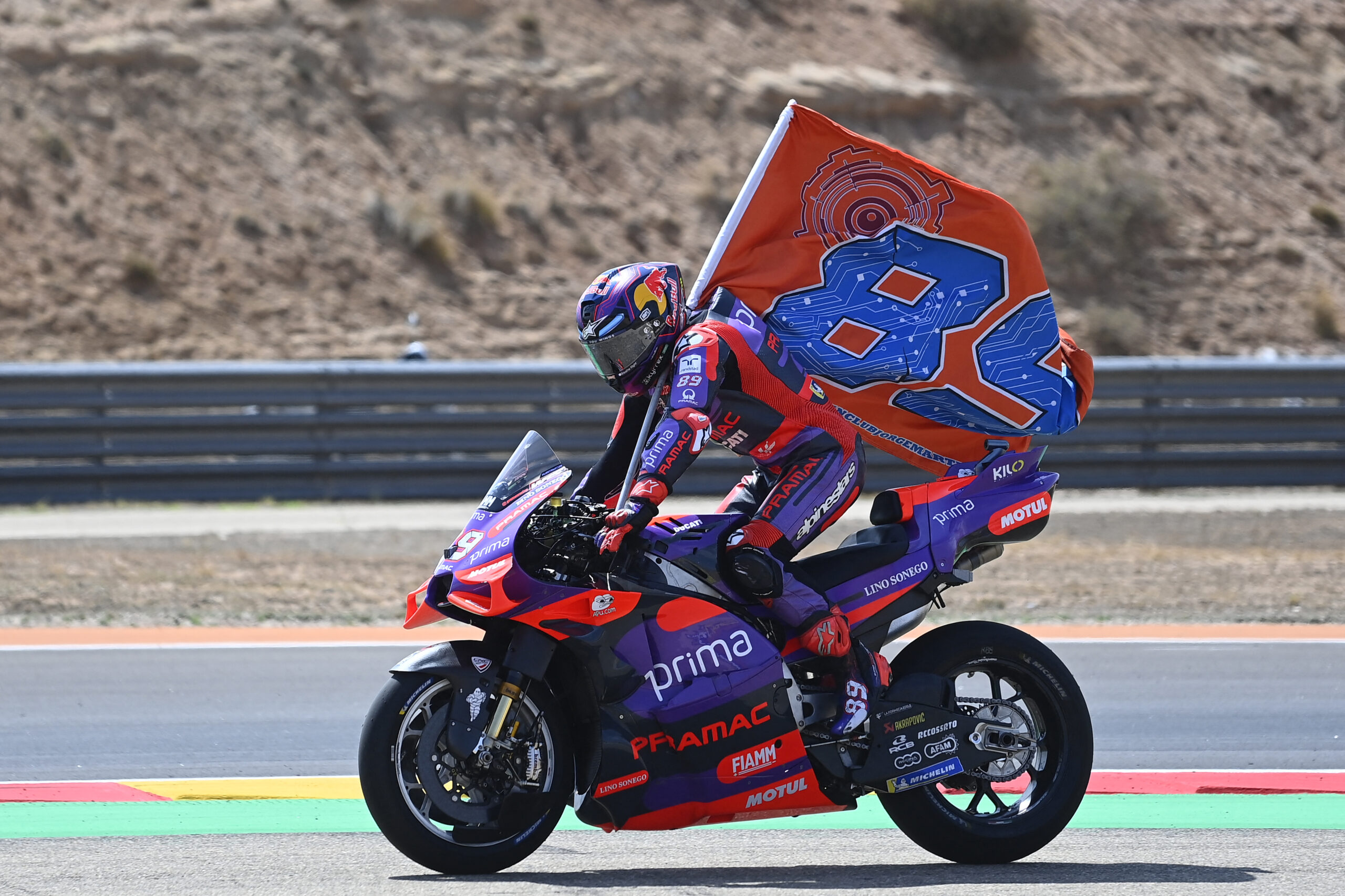 Martín amplia vantagem para Bagnaia na MotoGP após Aragão. Confira classificação