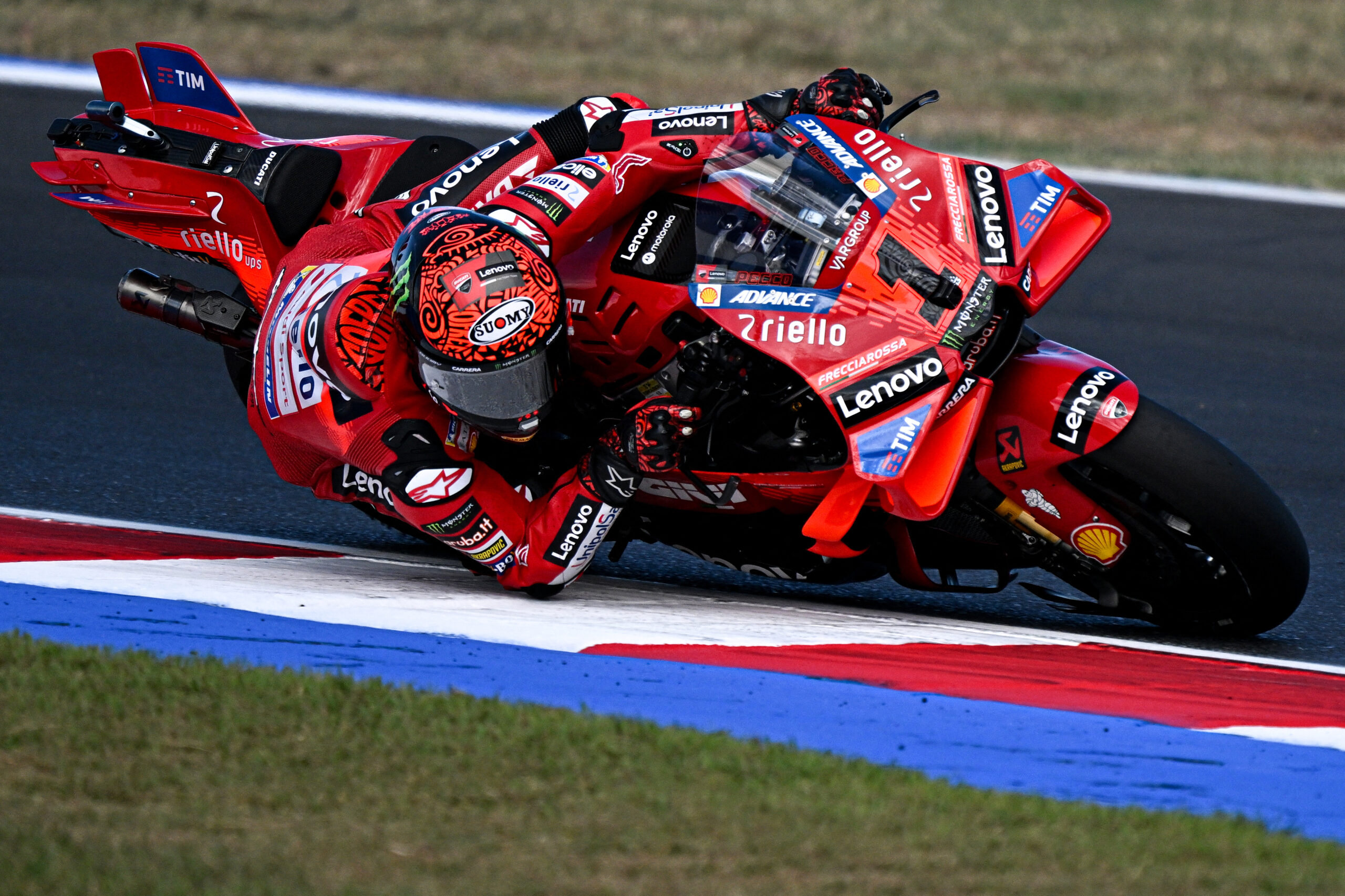 Bagnaia domina e garante confortável pole da MotoGP em San Marino. Martín fica em 4º