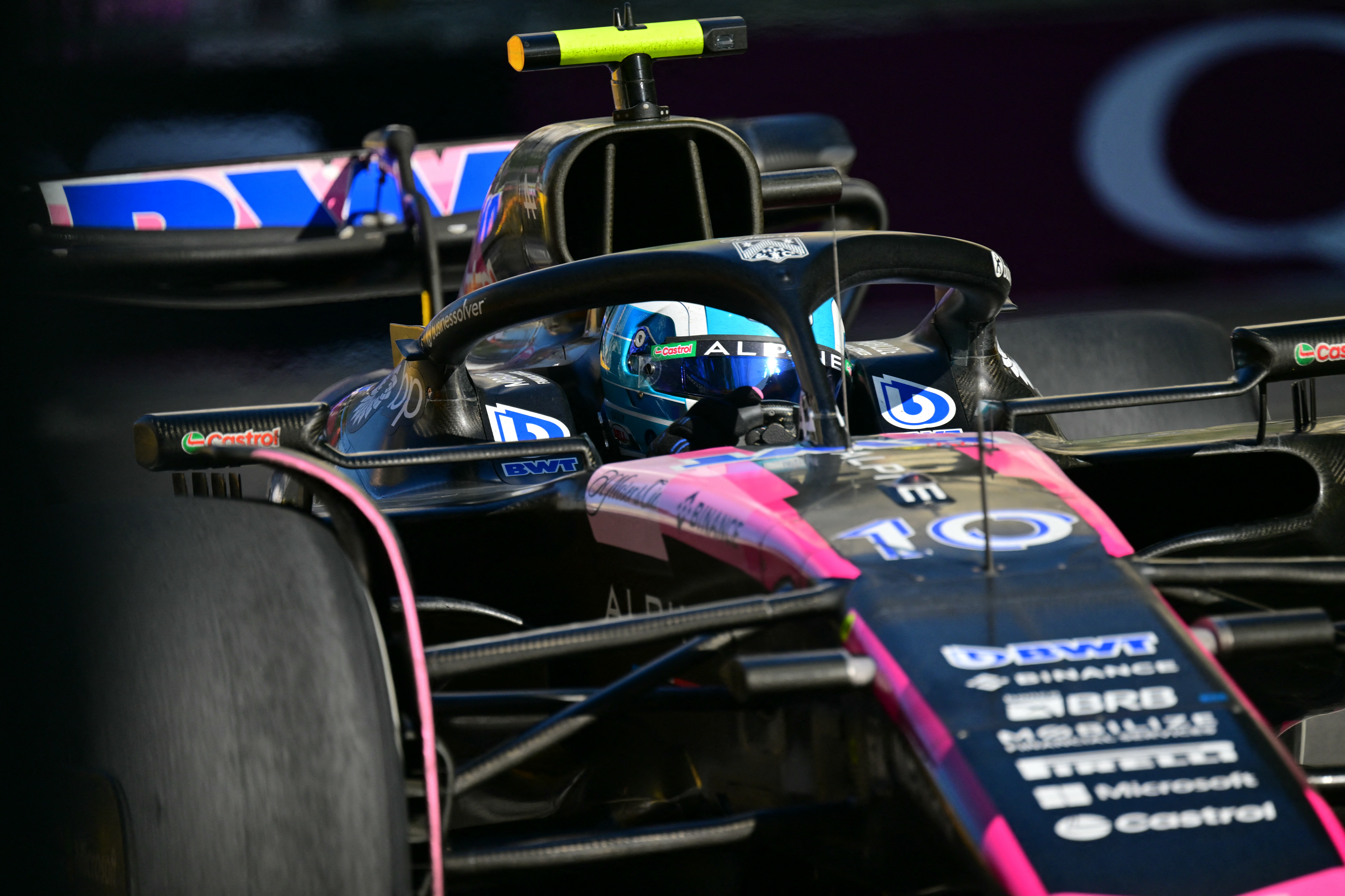 Alpine admite frustración con la estrategia en Azerbaiyán: «Esperábamos un safety car»