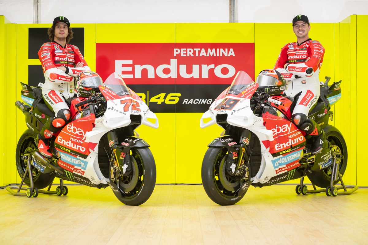 VR46 presta homenagem à patrocinadora e adota vermelho e branco para GP da Indonésia