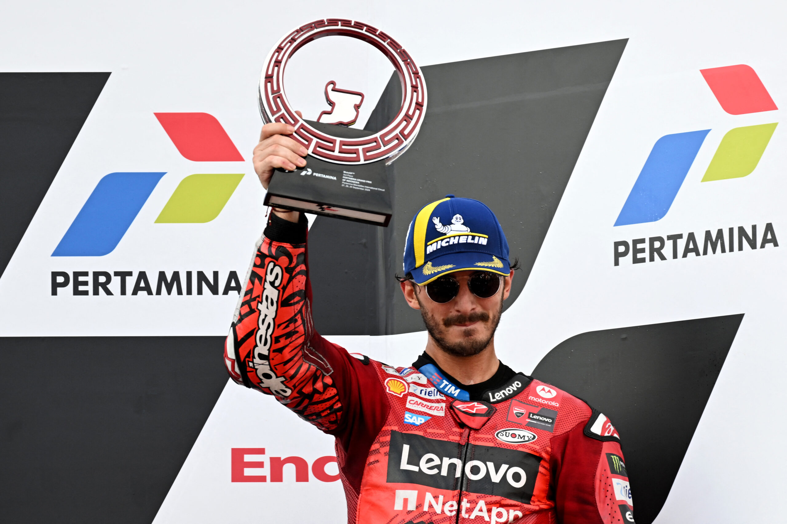 Bagnaia lamenta corrida difícil e aponta largada ruim na Indonésia: “Temos de analisar”