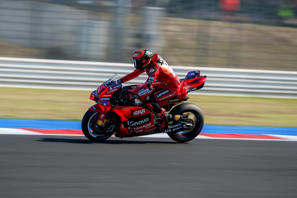 Bagnaia se impone y lidera el test de MotoGP en Misano; Marc Márquez acaba 7º