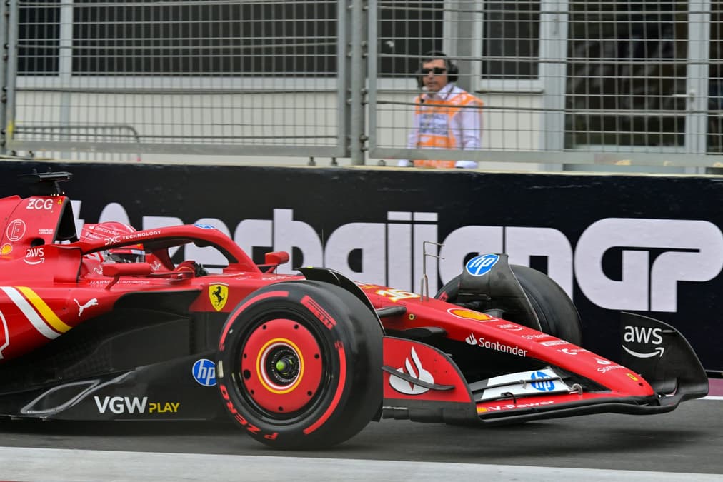 Ferrari dice que Leclerc “es capaz de mantener todo bajo control” en el GP de Azerbaiyán