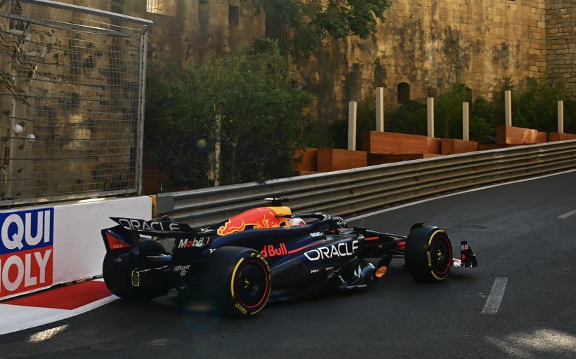Red Bull descarta «desastre», pero intenta entender 6º puesto de Verstappen en Bakú