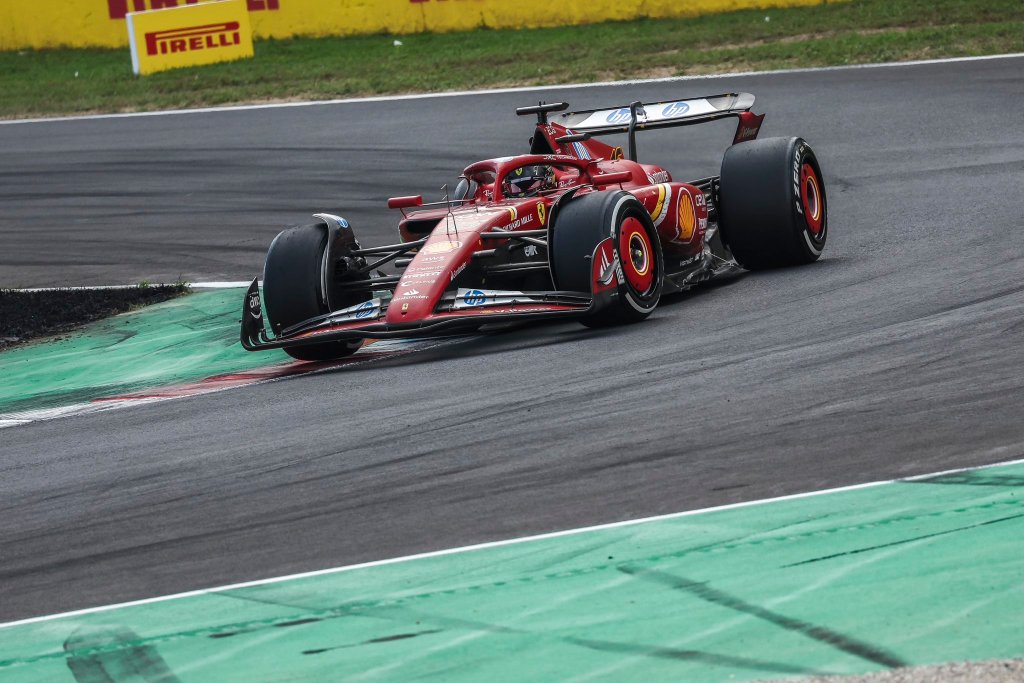 Leclerc brilla y le da la victoria a Ferrari en el GP de Italia; Colapinto remonta y es 12°