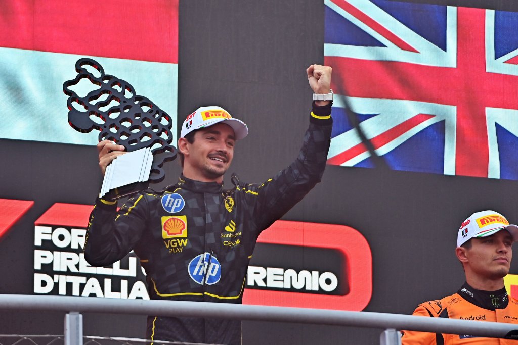 Leclerc, exultante tras victoria «especial» en Italia: «Conseguí ganar en Monza y Mónaco»
