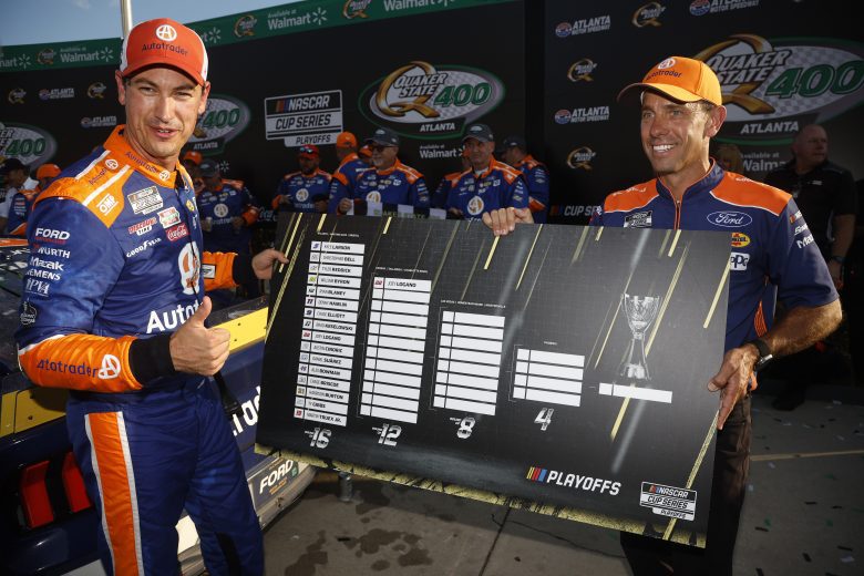 Logano garante 1ª vaga no Round of 12: como estão playoffs da Nascar após Atlanta