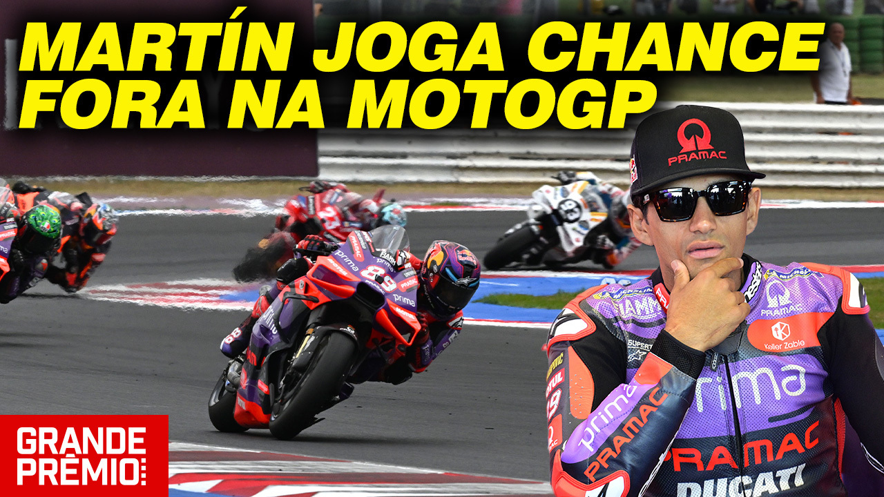 Martín erra no óbvio e joga chance fora na MotoGP