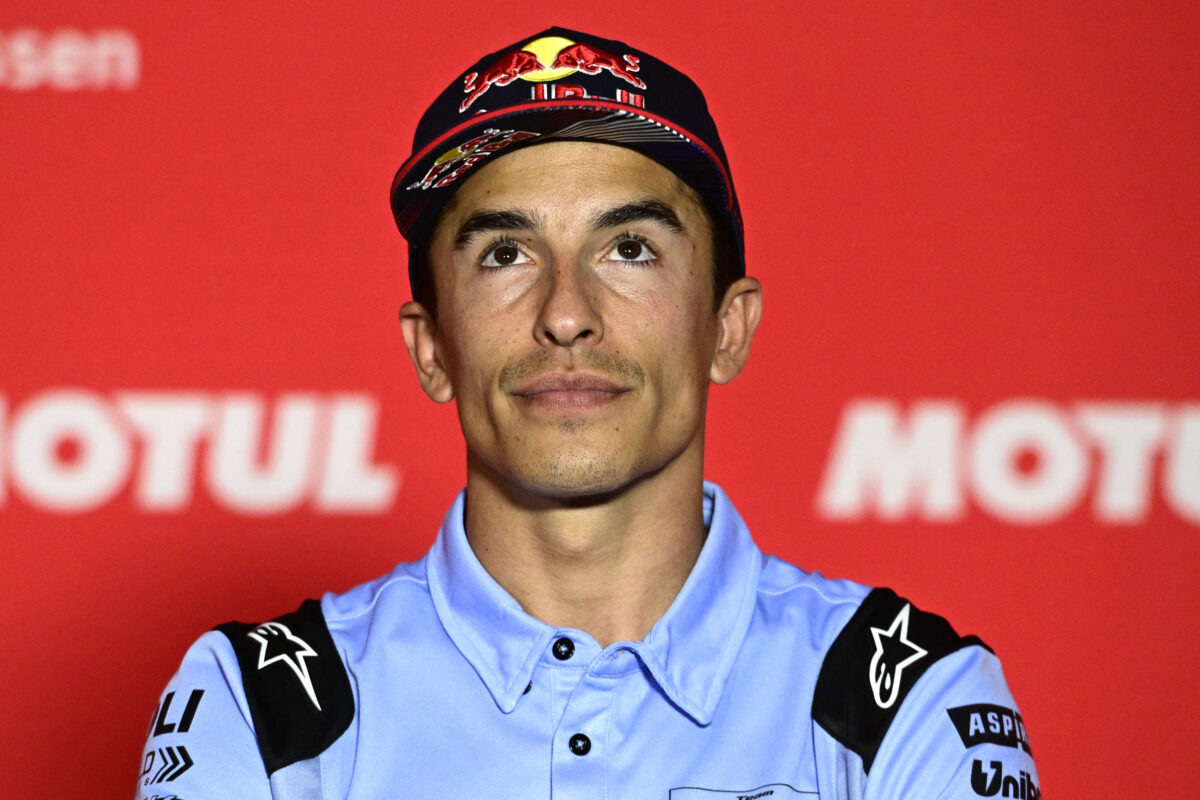 Marc Márquez lamenta moto «completamente destrozada» tras incendio