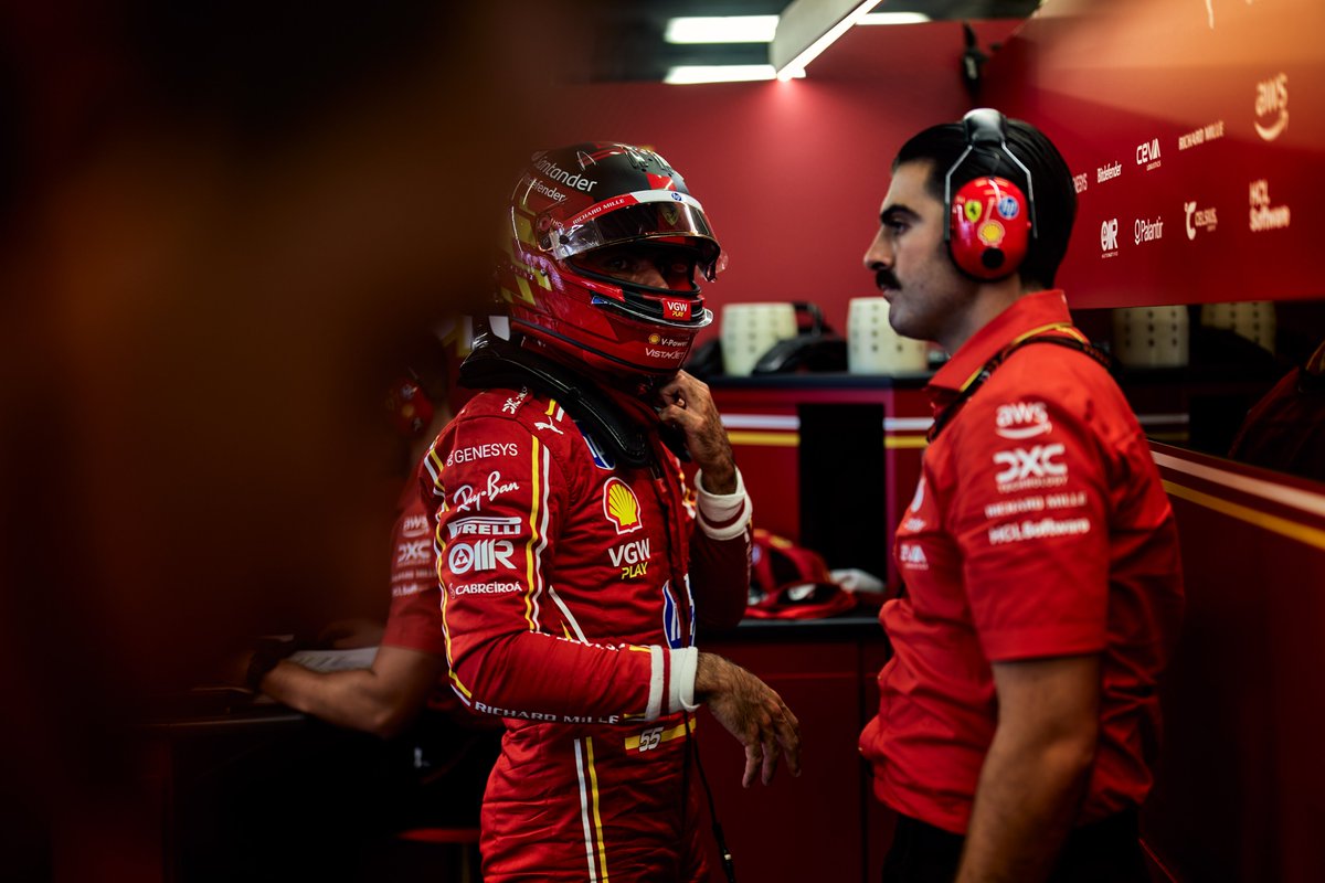 Sainz celebra “día sólido” al ser tercero en quali de Bakú: “Nunca estuve al 100% aquí”