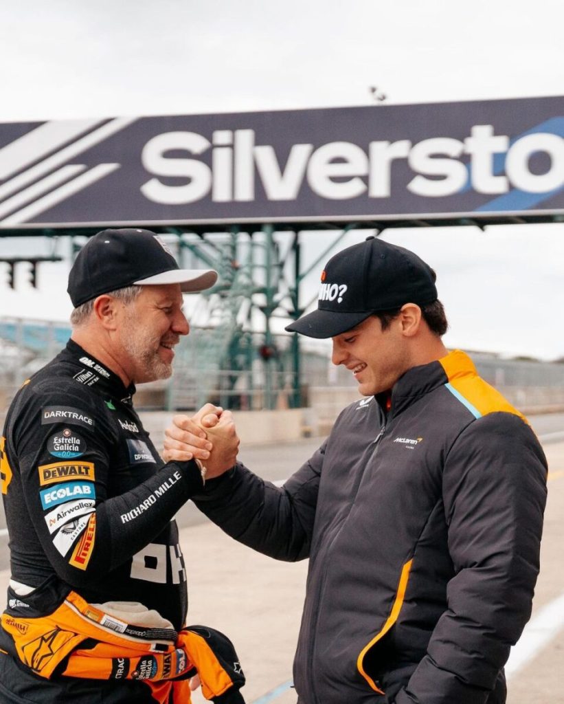 O’Ward participa en prueba privada junto al CEO de McLaren en Silverstone