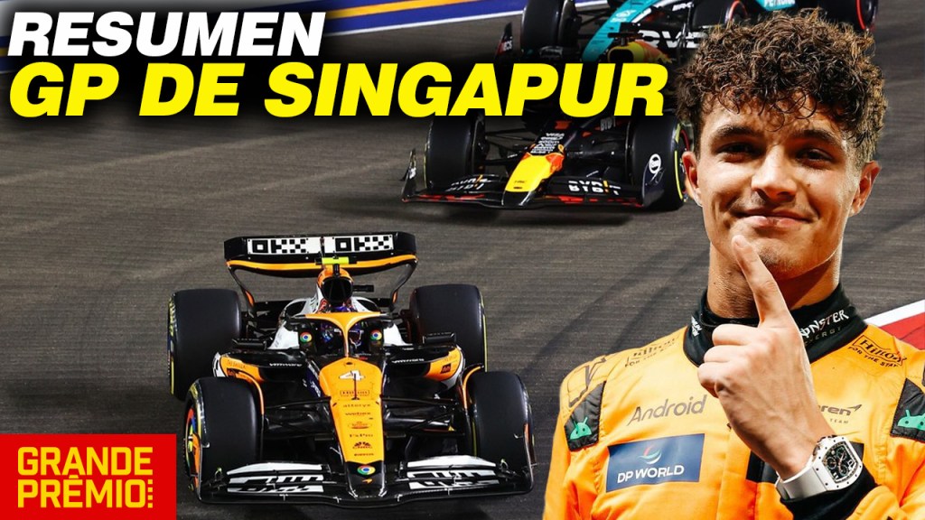 Norris domina en Singapur y sigue recortando puntos a Verstappen por el título de F1