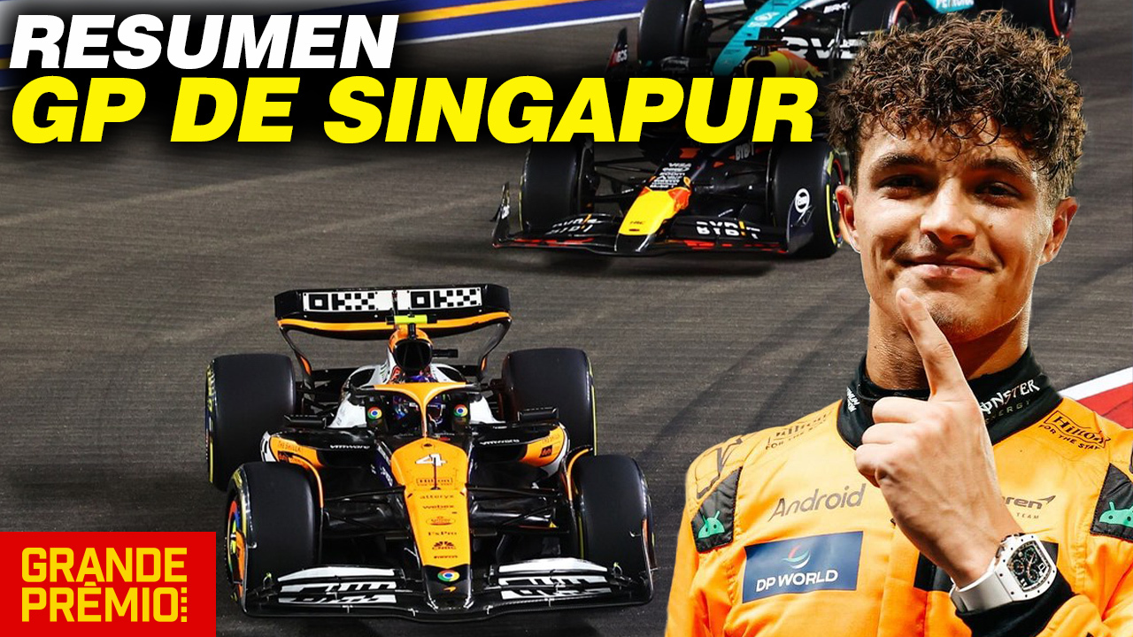 Norris domina en Singapur y sigue recortando puntos a Verstappen por el título de F1