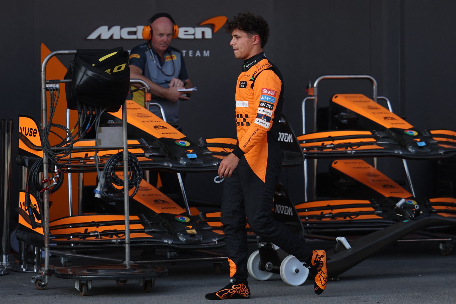 Norris rebate críticas por queda no Q1 em Baku: “Estão falando bobagens”
