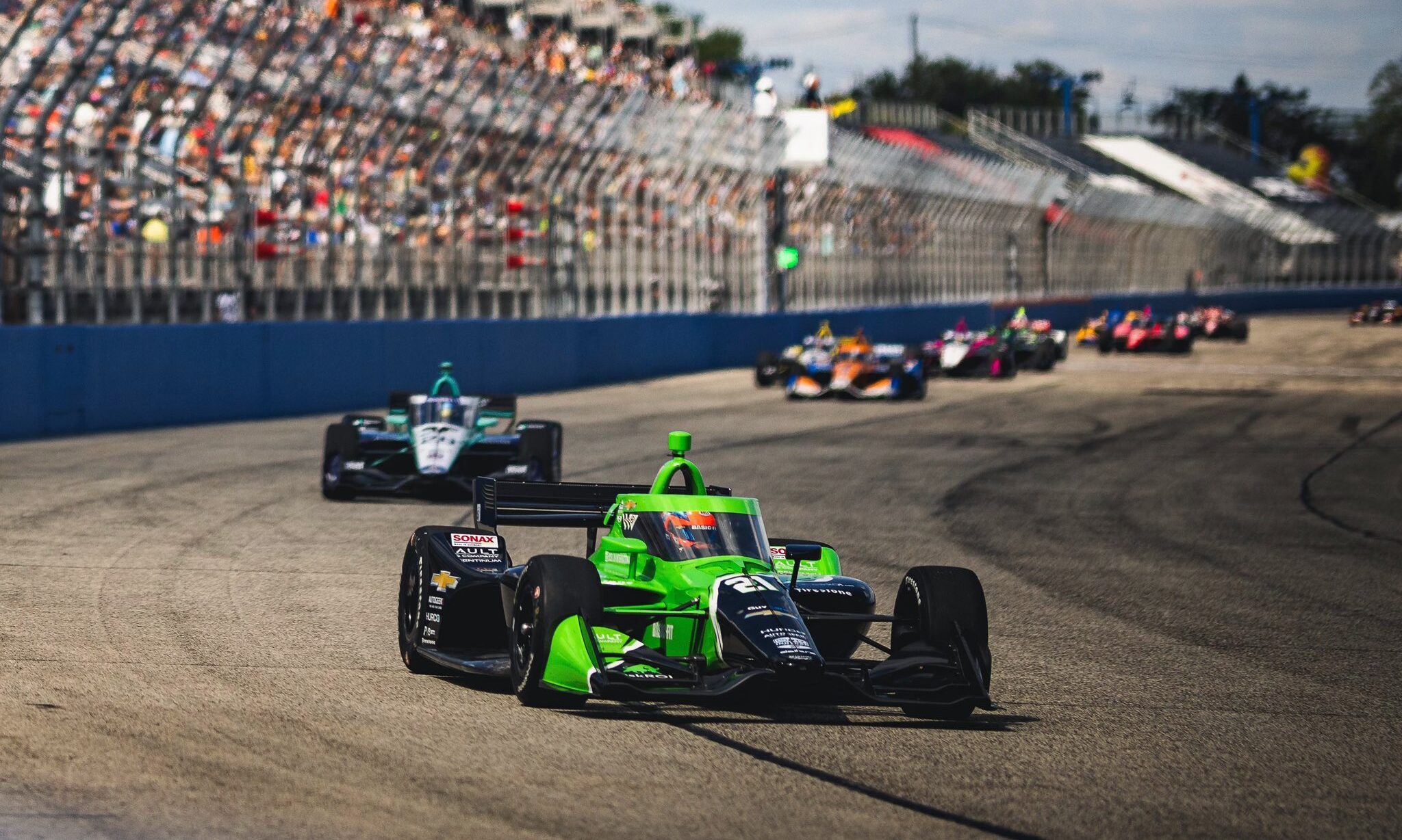 Carpenter planea renovar dupla en Indy, pero VeeKay deja abierto el futuro