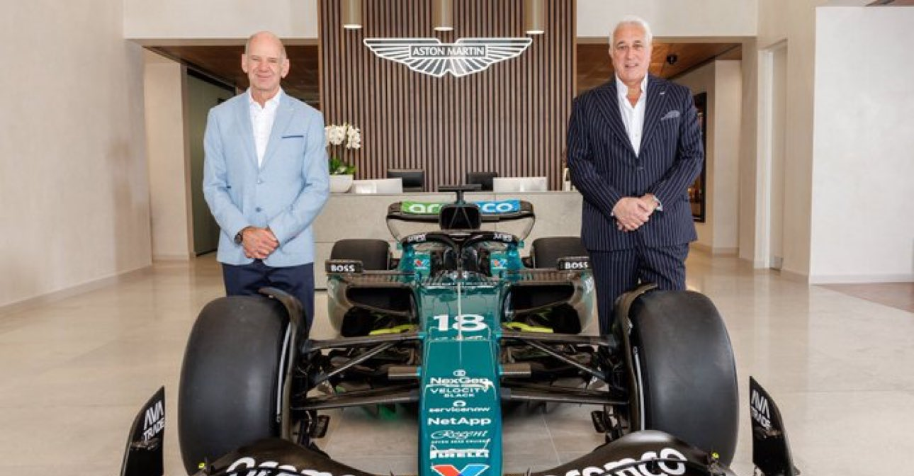Newey elogia la estructura de Aston Martin en F1: “Tiene lo necesario para ser campeón”