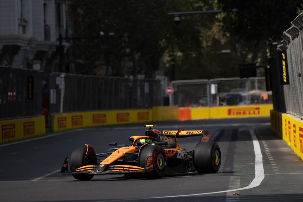 Norris advierte de sus rivales y ve a McLaren «lejos del ideal» en Bakú: «Situación difícil»