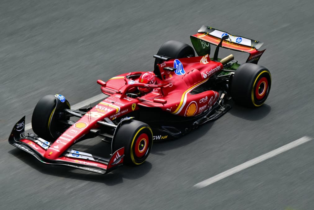 Leclerc celebra un Ferrari «rápido y competitivo» tras un «problema real» en Bakú