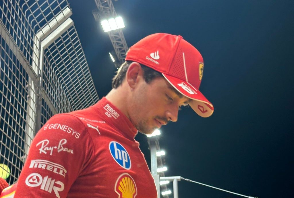 Leclerc lamenta el lento stint inicial en Singapur: “Yo tengo la culpa del resultado”