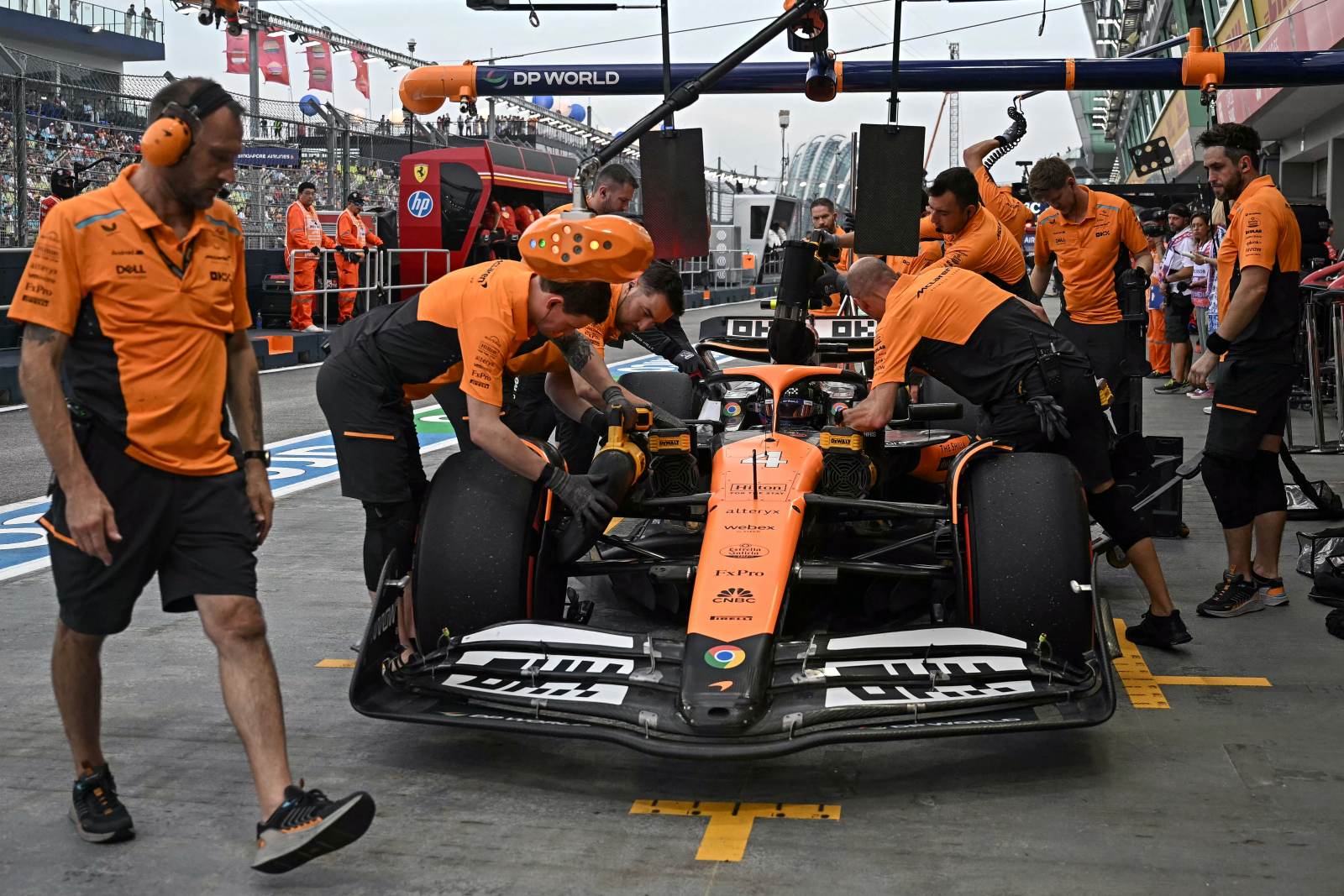 Norris lidera TL3 do GP de Singapura e eleva sarrafo em briga por pole. Verstappen é 4º