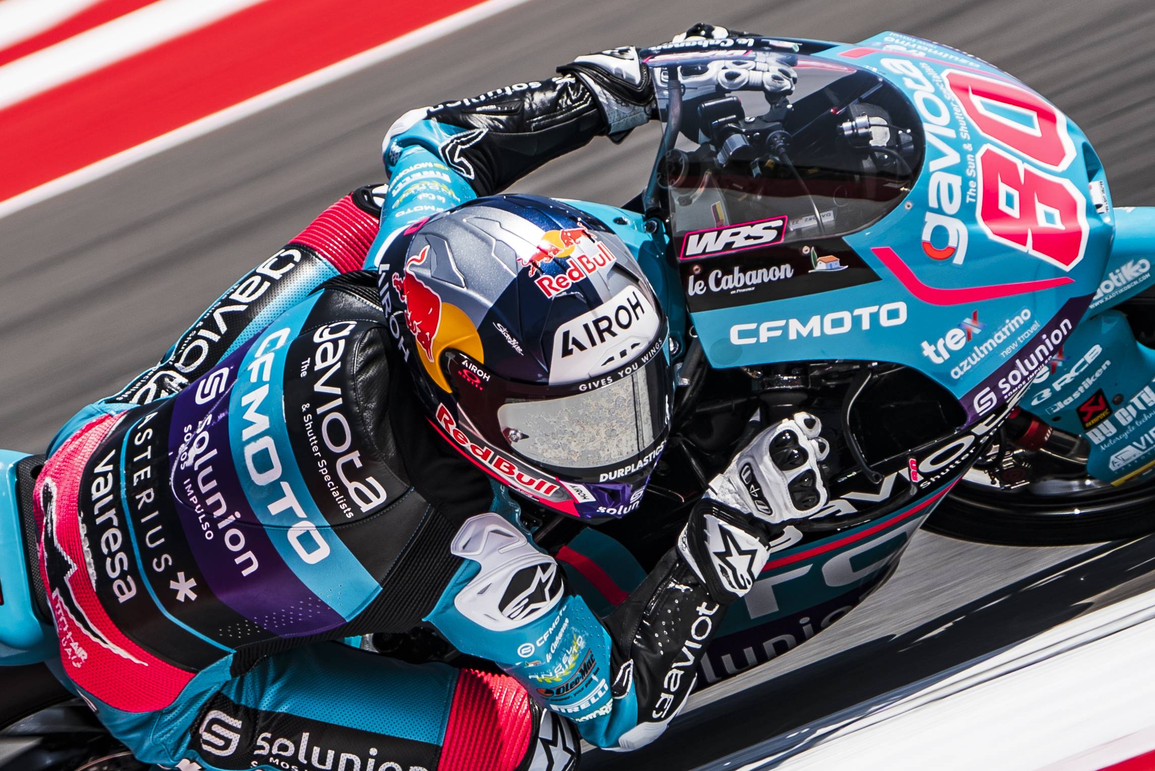 Alonso passa Fernández na última volta e vence GP da Indonésia na Moto3. Veijer cai