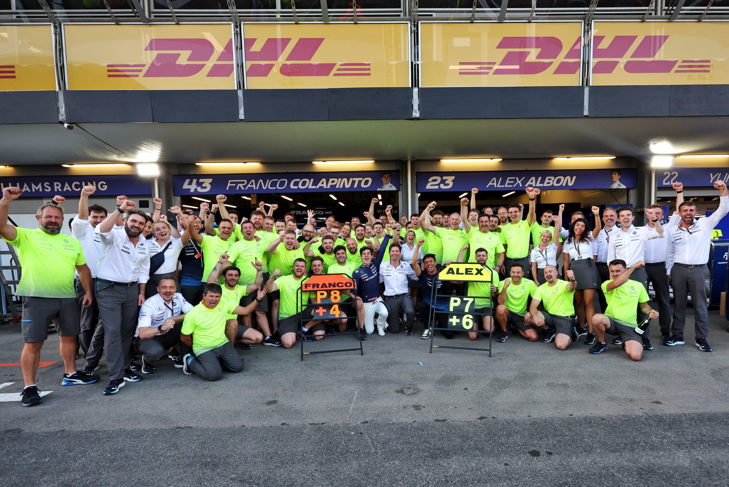 Vowles celebra los puntos de Williams en Bakú y destaca carrera de Colapinto: “Excepcional”