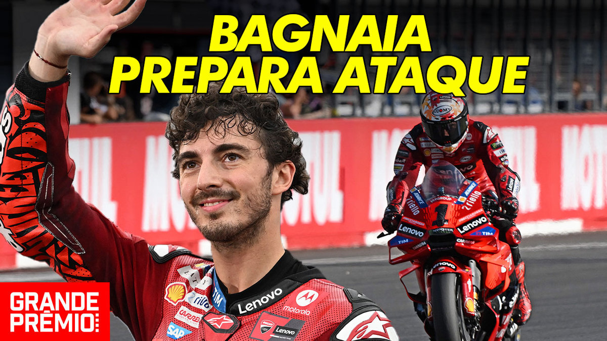 Bagnaia inverte papel e abre caçada contra Martín na reta final da MotoGP 2024