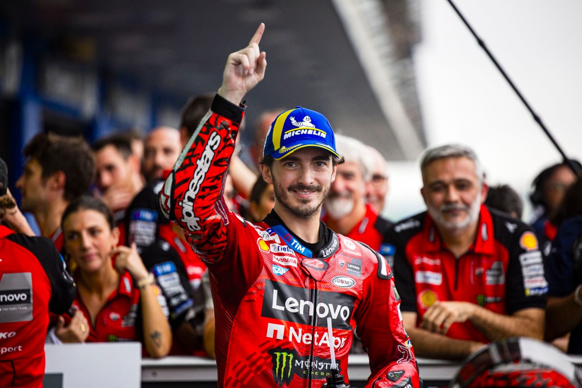 Bagnaia vê “melhor temporada” na MotoGP, mas assume: “Também a em que mais errei”